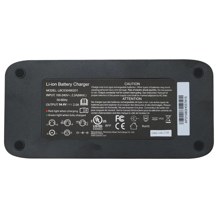 Eunorau 48V 2A Battery Charger