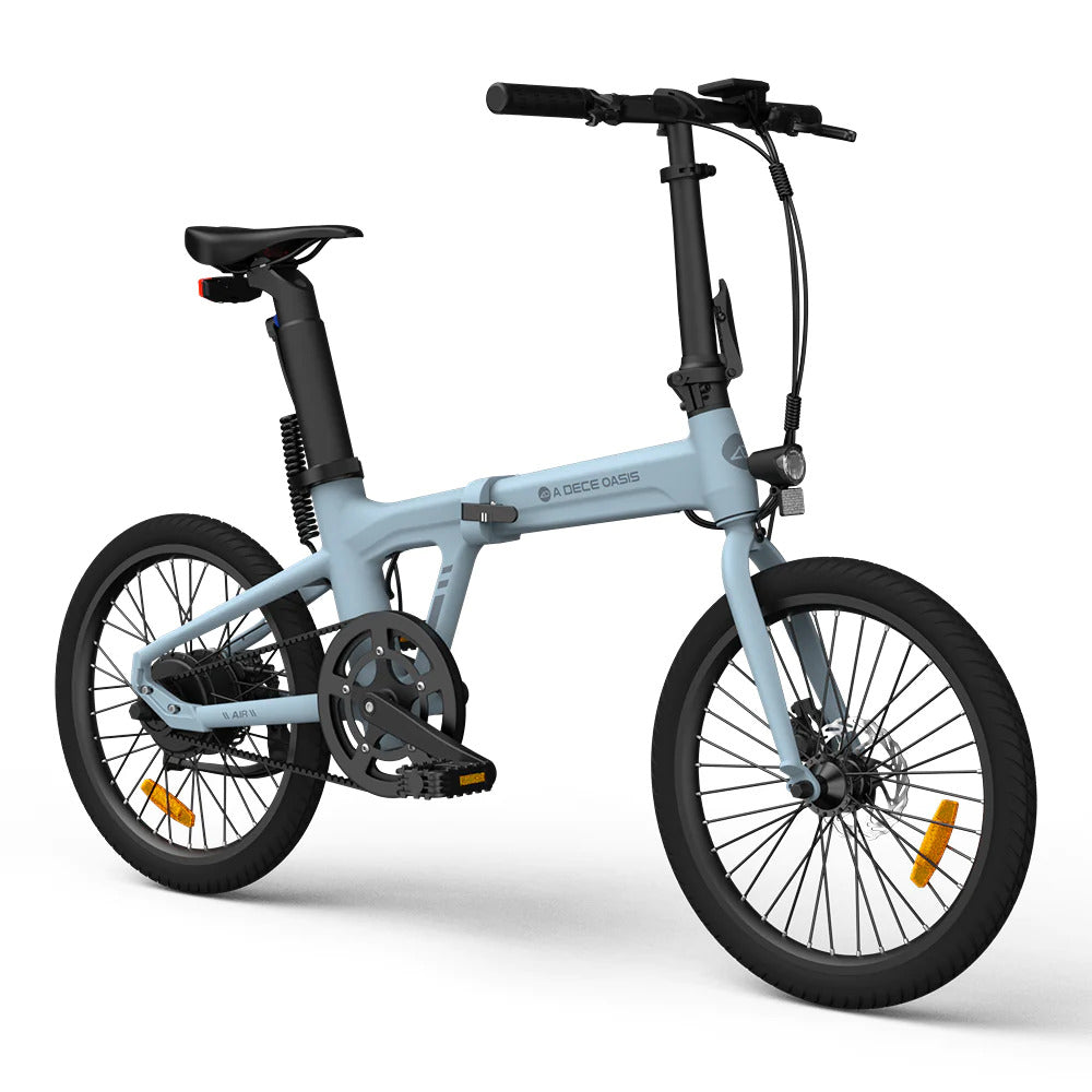 AIR 20 Folding Electric Bike Blue Grey Ivory Next Gen e Rides